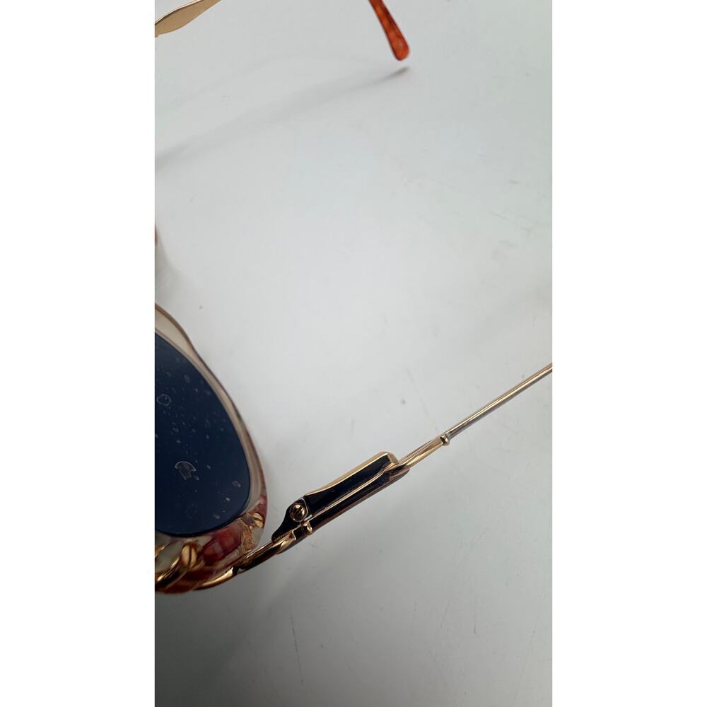 Vintage Gloria Vanderbilt 749 Zyloware 418 Sunglasses Frame Beige Plastic - Picture 3 of 6